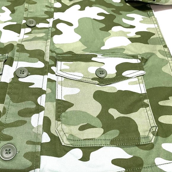Boys Camo Jacket Long Sleeve - Picture 3 of 4